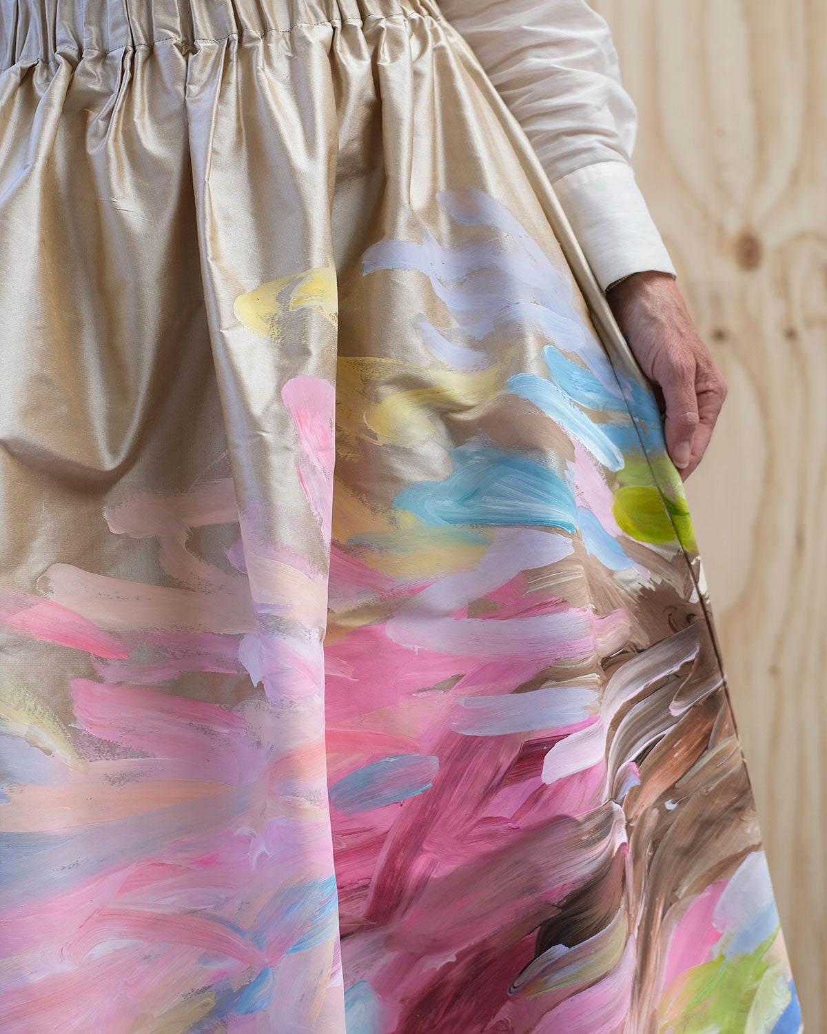 Cascade | Silk Skirt Size 10