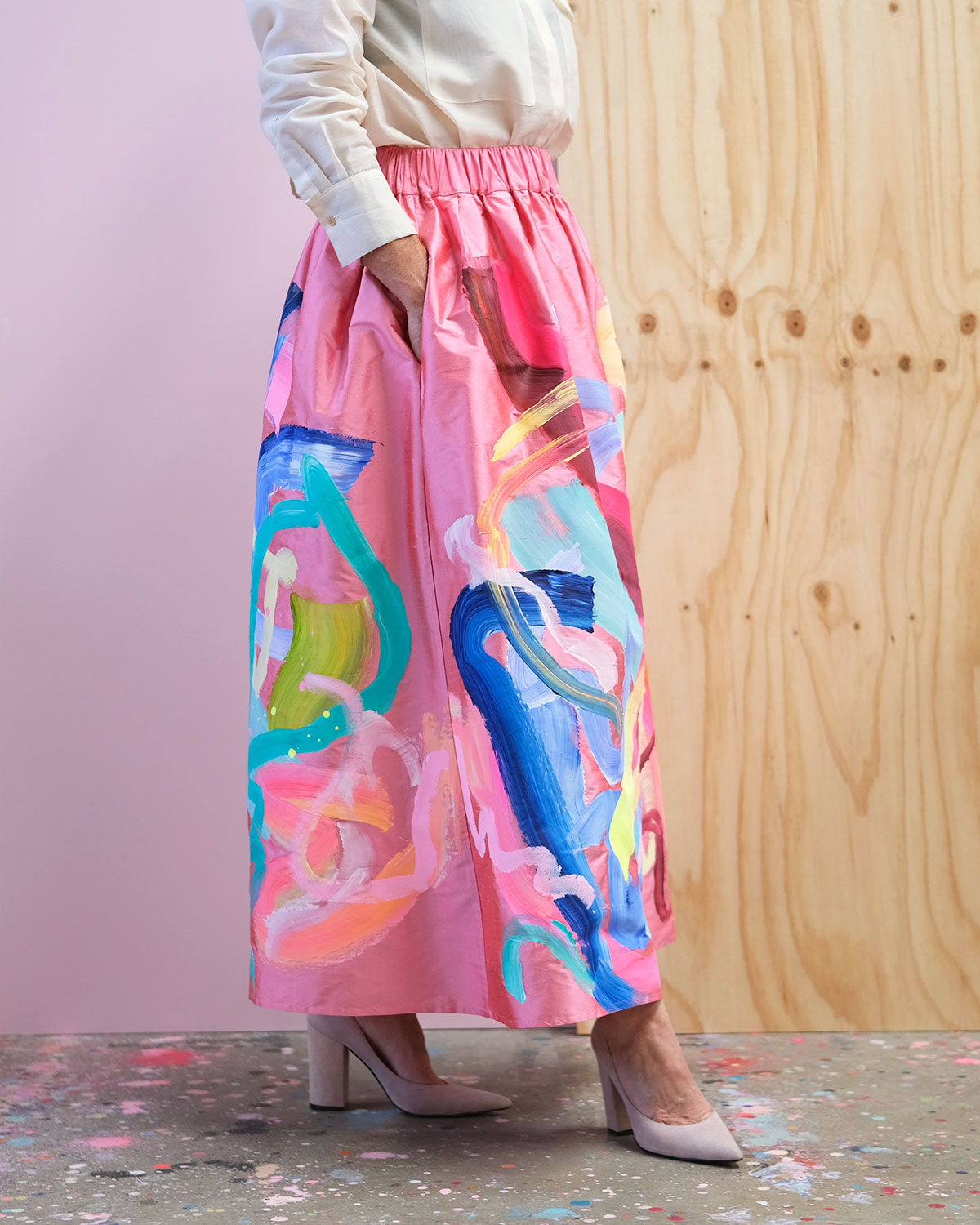 Heartfelt | Silk Skirt Size 10