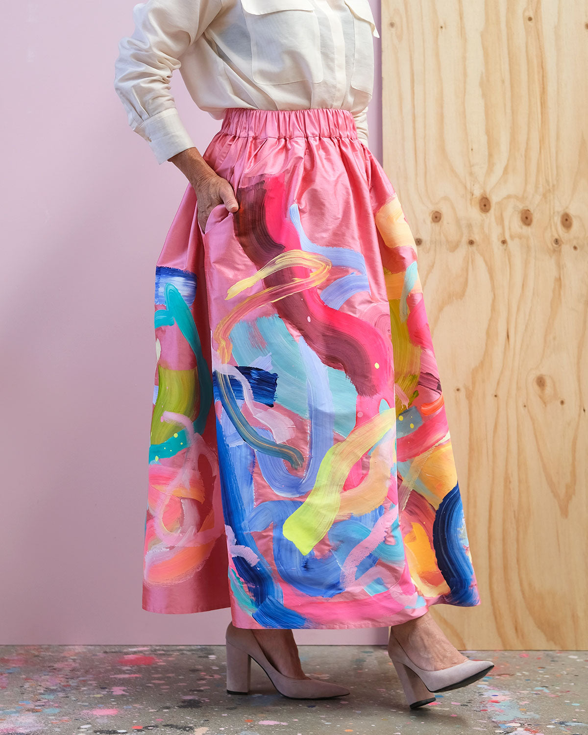 Heartfelt | Silk Skirt Size 10