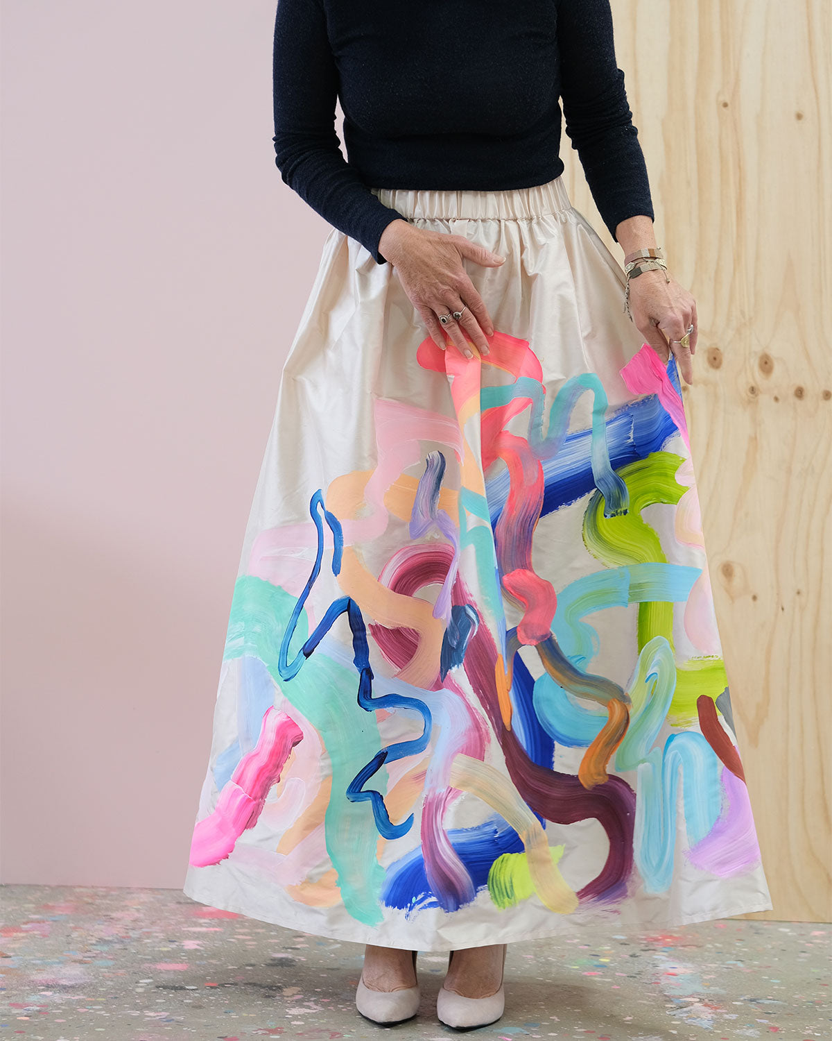 Fanciful | Silk Skirt Size 10