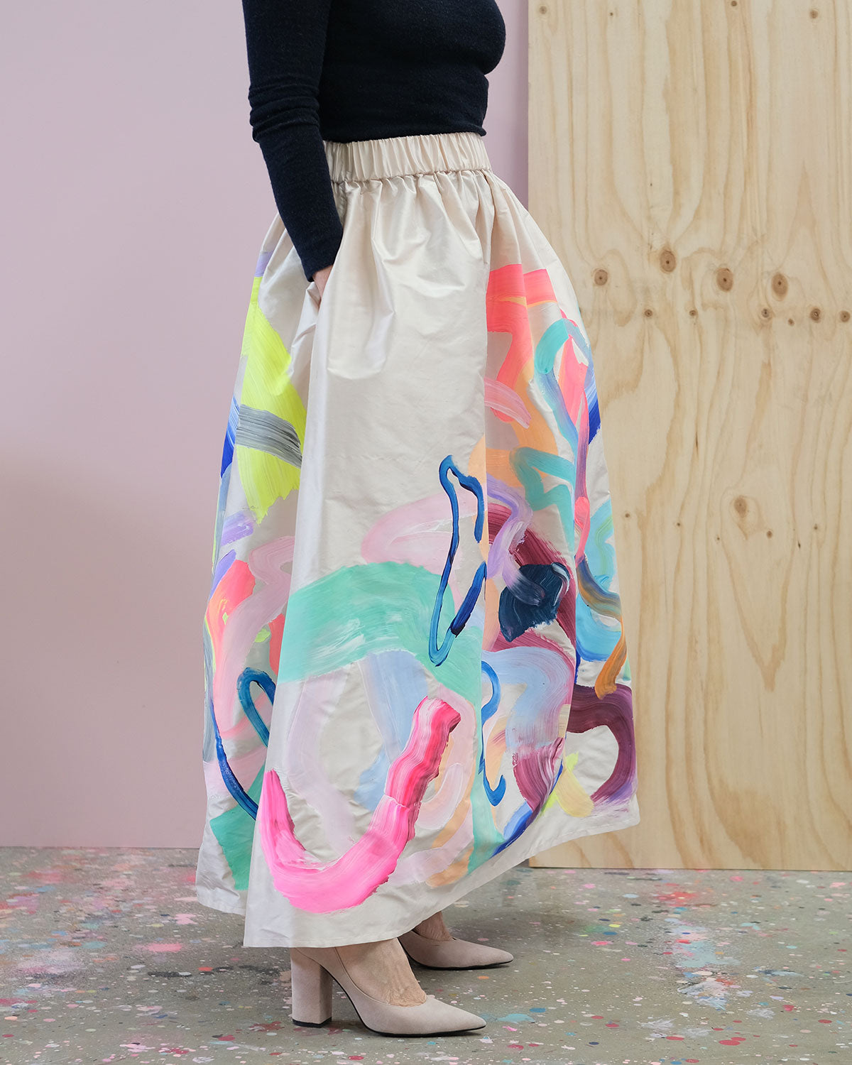 Fanciful | Silk Skirt Size 10