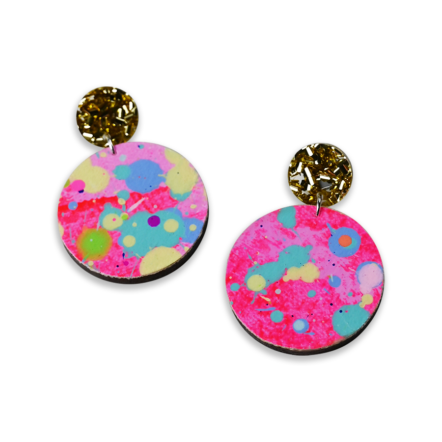 sprinkles | small round dangle