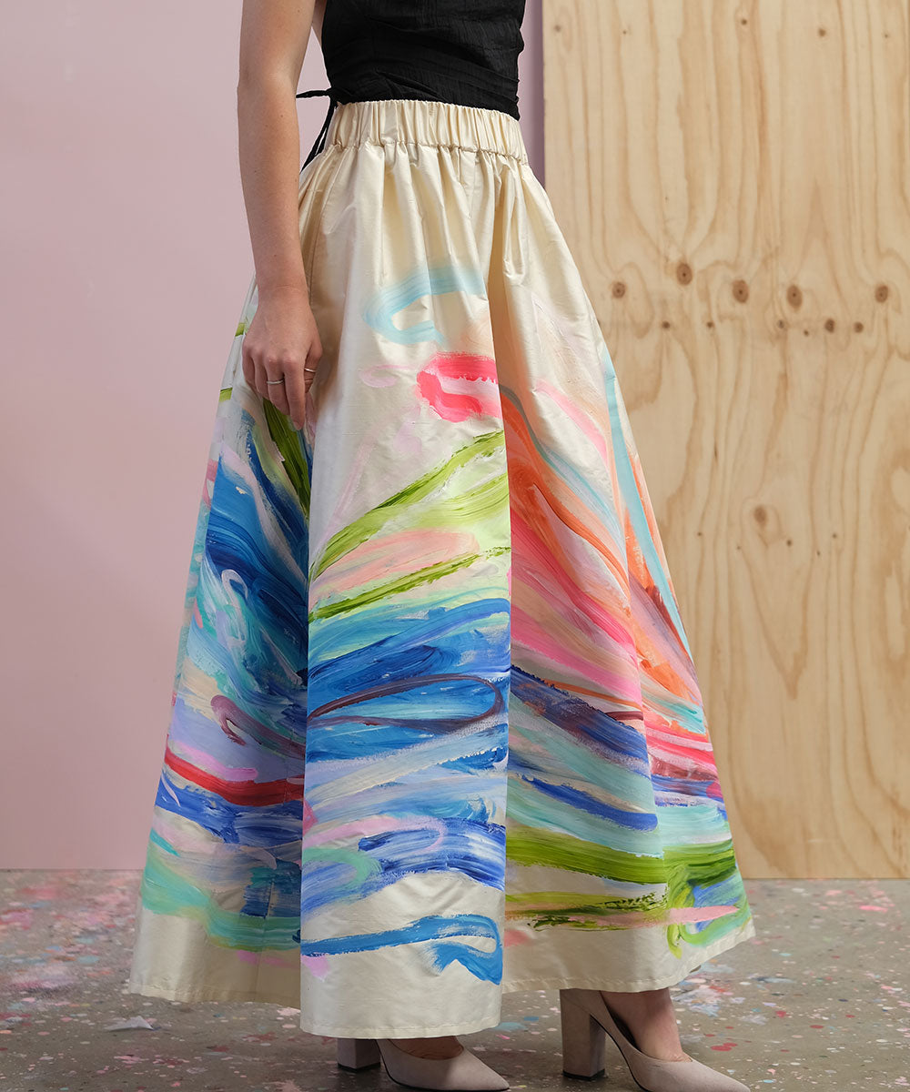 Sol | Silk Skirt Size 8