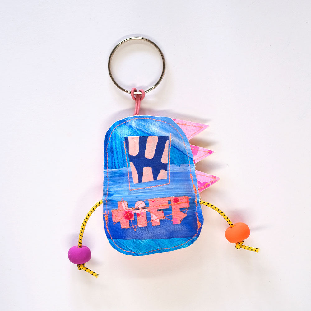 cantankerous carl | Monster Keyring - Tiff Manuell