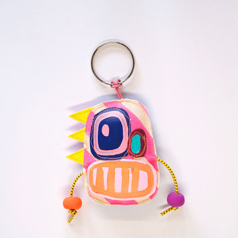 cantankerous carl | Monster Keyring - Tiff Manuell