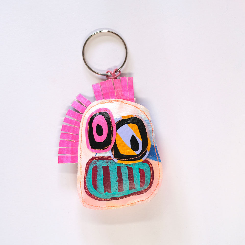 testy tom | Monster Keyring - Tiff Manuell