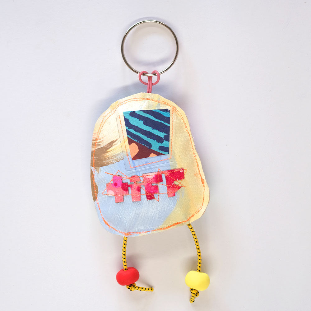 tetchy trev | Monster Keyring - Tiff Manuell