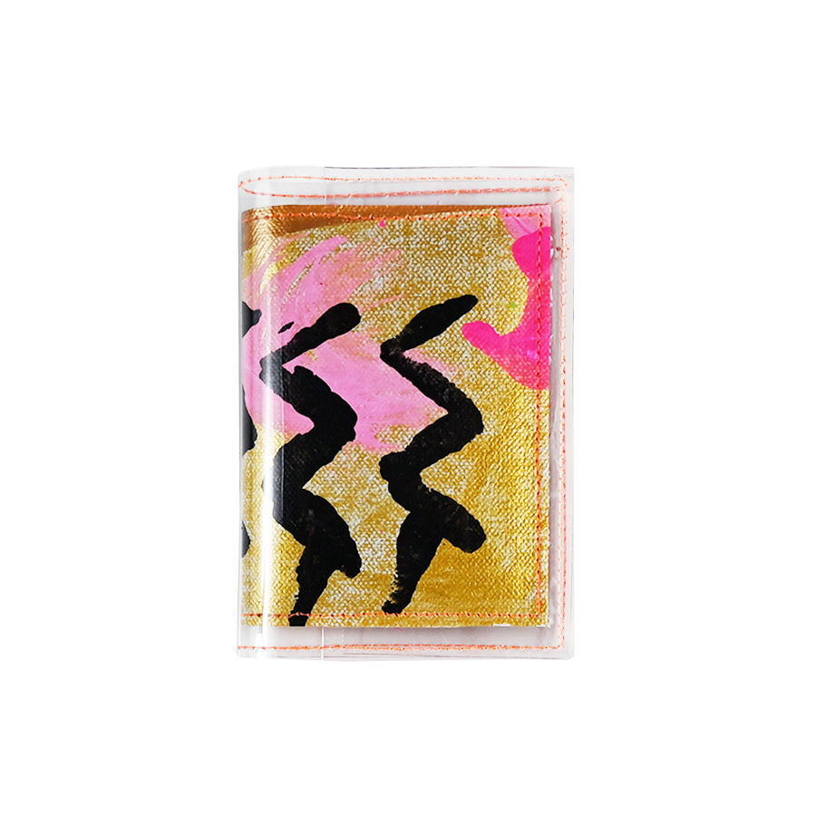 pink flamingo | card wallet - Tiff Manuell