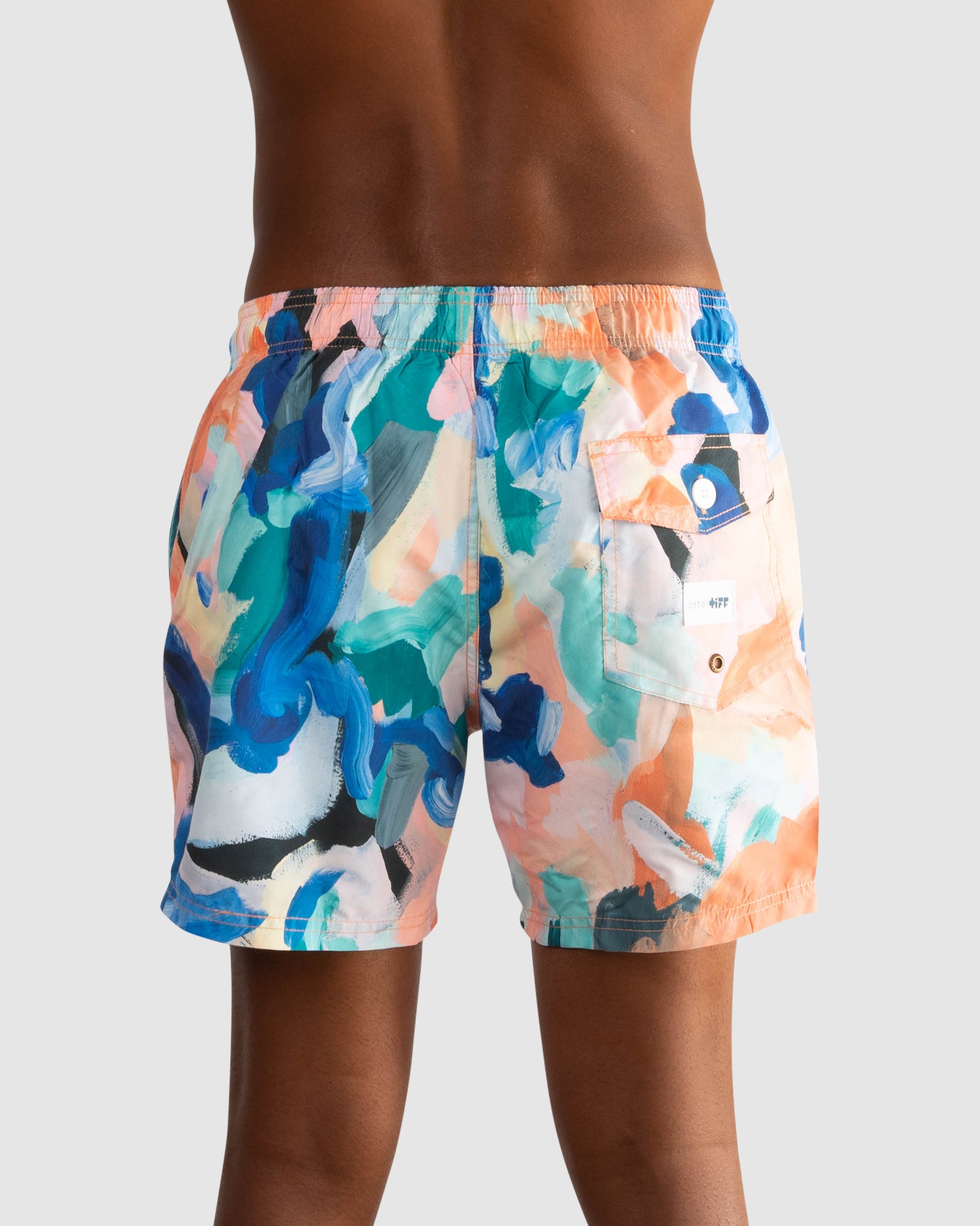 Golden Tides Swim Shorts | ortc Clothing Co - Tiff Manuell