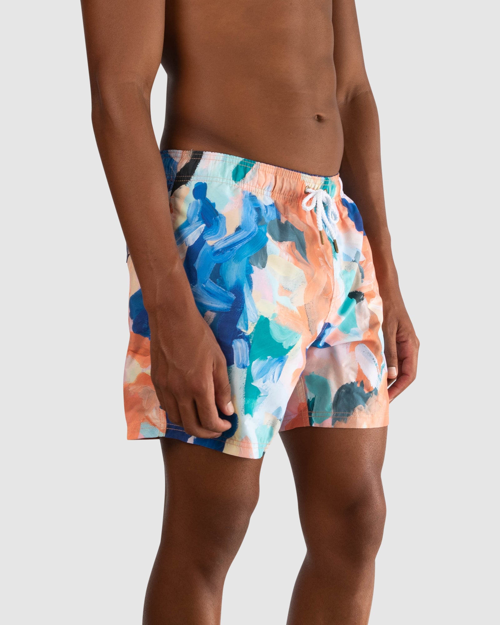 Golden Tides Swim Shorts | ortc Clothing Co - Tiff Manuell